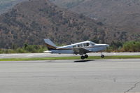 N6507C @ SZP - 1978 Piper PA-28-161 WARRIOR II, Lycoming O-320-D3G 160 Hp, landing Rwy 22 - by Doug Robertson