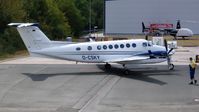 D-CSKY @ EDQD - Super King Air 350 D-CSKY Bayreuth Flugplatz - by flythomas
