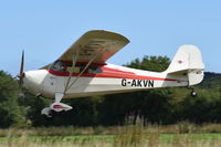 G-AKVN @ X3CX - Landing at Northrepps. - by Graham Reeve