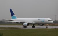 OE-LFB @ EGSH - Departing a wet RWY 27 following repaint into ASL livery - by AirbusA320