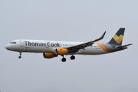 G-TCDH @ EGSH - Landing at Norwich in heavy rain. - by Graham Reeve