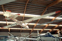 OY-AUX @ EKVJ - Schneider Grunau Baby IIB in Danmarks Flymuseum at Stauning airport - by Van Propeller