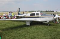 N916BL @ KOSH - Mooney M20K - by Mark Pasqualino