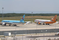 N986AR @ LOWW - Centurion Air Cargo MD-11 - by Andreas Ranner