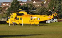 ZH545 - Off airport. RAF SAR helicopter at KGV Playing Fields, Ashleigh Road, Swansea. - by Roger Winser