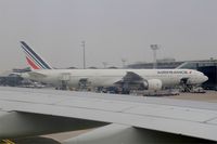 F-GSQX @ LFPO - Boeing 777-328 ER, Boarding area, Paris-Orly airport (LFPO-ORY) - by Yves-Q