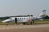 D-CAHO @ EHLE - Lelystad Airport. Putting on th engine protectors - by Jan Bekker