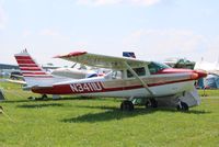 N3411U @ KOSH - Cessna 182F - by Mark Pasqualino