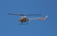 N2490B @ KOSH - Bell 47G-2 - by Mark Pasqualino