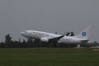 TZ-PRM @ EGSH - Departing a wet NWI - by AirbusA320