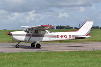 G-BKLO @ EGSH - Just landed at Norwich. - by Graham Reeve