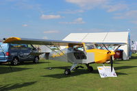 G-CLAK @ EGBK - On display at Light Aircraft Association, Rally Sywell - by Vinny Halls