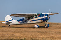 N3446V @ EDRV - N3446V - Cessna 195A @ Airfield EDRV - Wershofen/Eifel - by Michael Schlesinger