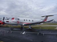 HB-FVX @ EGLF - Parked at the Farnborough airshow EGLF - by Marc Mansbridge