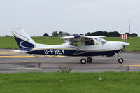 G-FNEY @ EGSH - Departing from Norwich. - by Graham Reeve