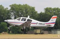 F-HKCD @ LFSI - Cirrus SR20, Take off rwy 29, St Dizier-Robinson Air Base 113 (LFSI) - by Yves-Q