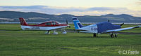 N89NB @ EGPN - Parked up at Dundee alongside a resident PA-28 - by Clive Pattle