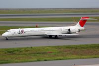 JA001D @ RJGG - JAL MD-90 at NGO - by FerryPNL