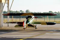 LX-NIE @ LFSI - Nieuport 28 C.1 Replica, Parked, St Dizier-Robinson Air Base 113 (LFSI) - by Yves-Q