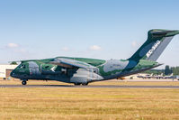 PT-ZNJ @ EGVA - Embraer KC-390 PT-ZNJ Embraer, Fairford 15/7/18 - by Grahame Wills