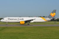 G-TCDY @ EGCC - Thomas Cook A321 taking-off - by FerryPNL