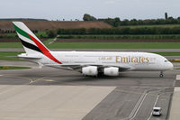 A6-EUE @ VIE - Emirates Airbus A380 - by Thomas Ramgraber