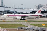 HS-TJG @ RJBB - Thai B772 in classic livery pushed back. - by FerryPNL