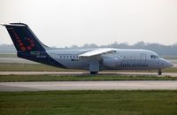 OO-DJR @ EGCC - Brussels Airlines RJ85 - by FerryPNL