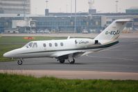 G-EDCJ @ EGCC - Air Charter Scotland Ce525 arriving - by FerryPNL