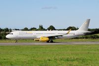 EC-MGY @ LFRB - Airbus A321-231, Taxiing rwy 07R, Brest-Guipavas Airport (LFRB-BES) - by Yves-Q