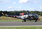 3E-KA @ EBBL - Aerospatiale SA.316B Alouette III of the Austrian Army (Bundesheer) in '50 years jubilee' special colours at the 2018 BAFD spotters day, Kleine Brogel airbase