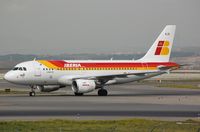 EC-KJC @ LEMD - Iberia A319 transferred to Brussel Airlines OO-SSW - by FerryPNL
