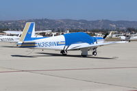 N3591N @ CMA - 1967 Mooney M20F EXECUTIVE, Lycoming IO-360 200 Hp, long cabin - by Doug Robertson