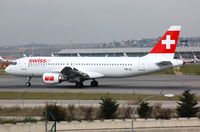 HB-IJJ @ LEMD - Swiss A320 departing - by FerryPNL