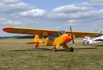 D-EDMW @ EDRV - Piper L-18C (PA-18-95) Super Cub at the 2018 Flugplatzfest Wershofen