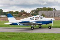 G-ASHX @ EGBR - Piper PA-28 Cherokee 180 G-ASHX Powertheme Ltd, Breighton 23/9/18 - by Grahame Wills