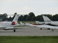 N525KA @ ATW - with others at appleton during EAA 18 - by magnaman