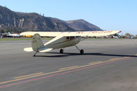N76391 @ SZP - 1946 Cessna 140, Continental C85 85 Hp, taxi - by Doug Robertson