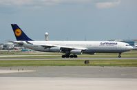 D-AIFE @ CYYZ - Arrival of Lufthansa A343 - by FerryPNL