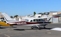 N8463Z @ SZP - 1963 Cessna 210-5 (205) UTILINE, Continental TIO-470-E 260 Hp, wing Micro vortex generators by STC - by Doug Robertson