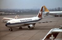 D-AMAY @ EDDL - Airbus A300-100 B4 - Bavaria Germanair 'LudwigI' - D-AMAY - 1990 - DUS - by Ralf Winter