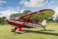G-ATXA @ X4EK - Piper PA-22 Tri-Pacer 150 G-ATXA, East Kirkby 1/8/15 - by Grahame Wills