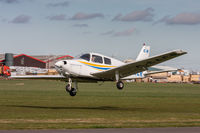 G-SACR @ EGBR - Piper PA-28-161 Cadet Sherburn Aero Club, Breighton 17/3/14 - by Grahame Wills