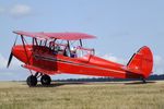 F-PCOR @ EDRV - Stampe-Vertongen (SNCAN) SV-4L, re-engined with a Lycoming, at the 2018 Flugplatzfest Wershofen - by Ingo Warnecke