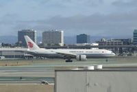 B-2092 @ LAX - just landed - by magnaman
