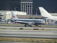 N745VJ @ LAX - landing at LAX - by magnaman