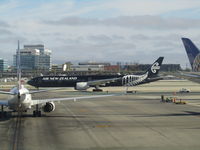 ZK-OKQ @ LAX - my plane from NZ to LAX today - by magnaman