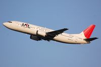 JA8996 @ RJCC - JAL B734 taking-off from CTS - by FerryPNL