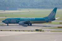 PH-HSX @ EHAM - Caribbean B738 operated 2 months for Transavia in 2007 - by FerryPNL