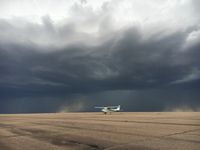 N2603L - we flew to Colorado, this storm chased me from new mexico.  Rain came 10 minutes later - by david magel (owner)